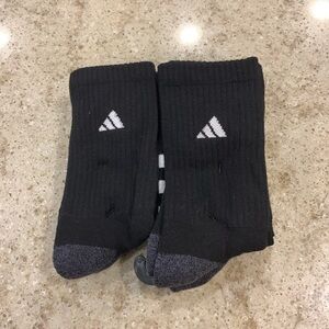 NWOT Youth Black/White Crew Socks - Pack of 5 - Size Medium